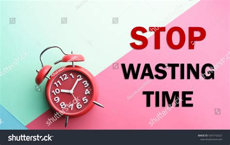 Inspirational Quotes Time Management Illustrations Stock Illustration