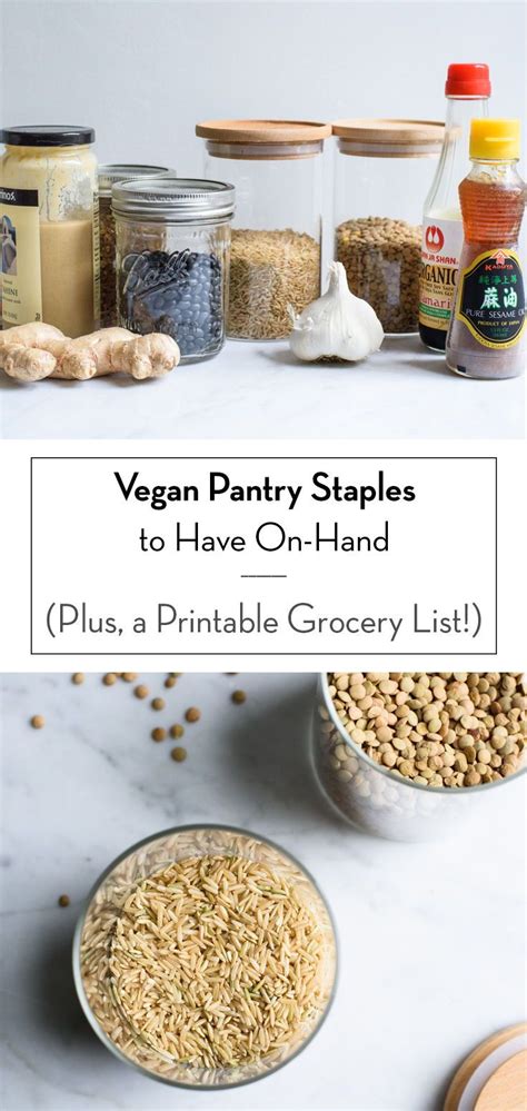 The TNB Pantry My Plant Based Pantry Staples The New Baguette