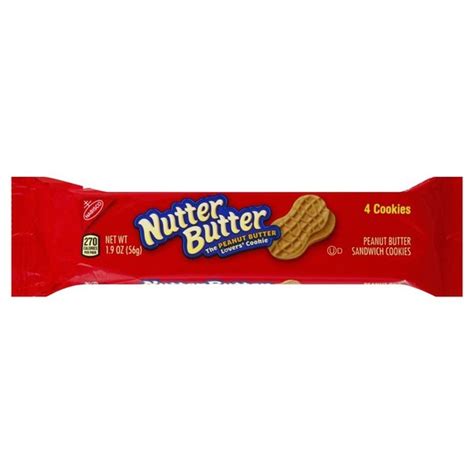 Nutter Butter Peanut Butter Sandwich Cookies Snack Pack 1 9 Oz From Big Lots Instacart