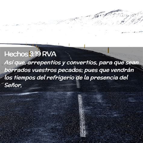 Hechos Rva As Que Arrepent Os Y Convert Os Para Que