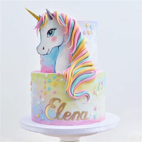 An Elegant Unicorn Tier Cake Mohali Bakers