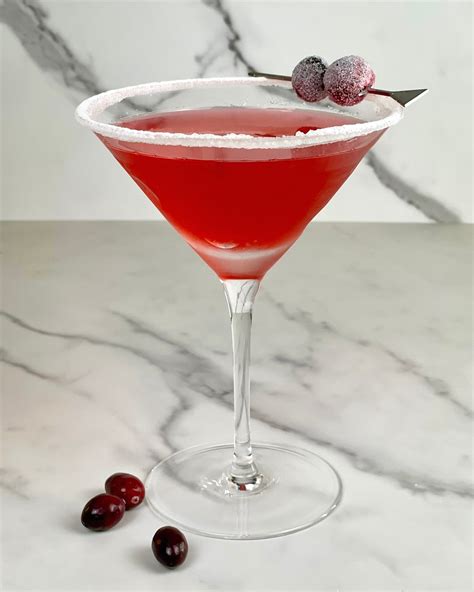 Cranberry Martini An Elegant Holiday Cocktail — Prep My Recipe