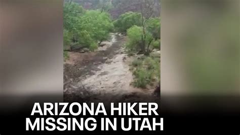 Arizona Woman Swept Away By Floodwaters In Zion National Park Youtube