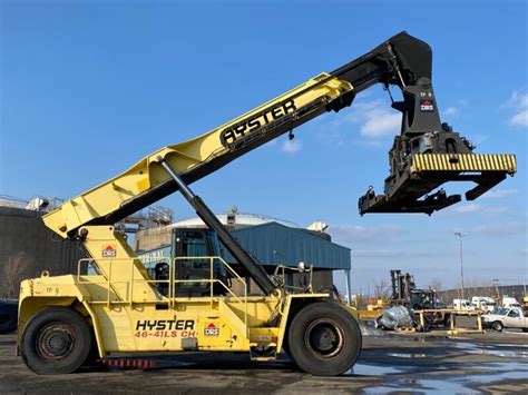 Hyster Rs46 41ls Ch Reachstacker Container Handler Intermodal Supply Llc Your Expert In