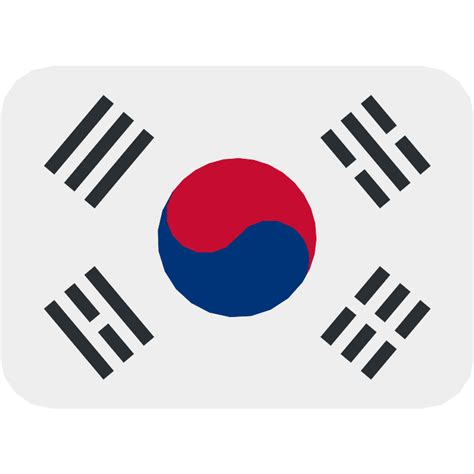 Flag For Flag South Korea Vector SVG Icon - SVG Repo