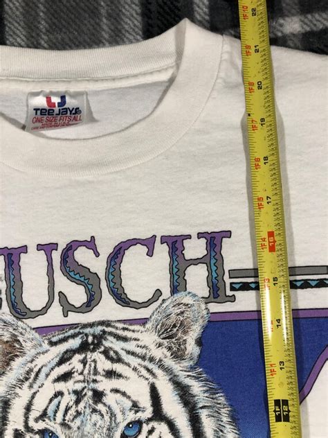 Vintage 90s Busch Gardens White Tiger Theme Par Gem