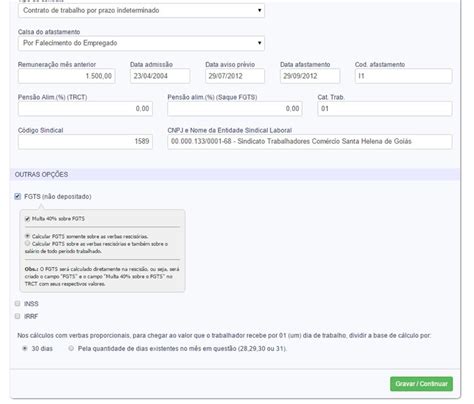 Planilha Para Calculo De Rescis O De Contrato De Trabalho Hot Sex Picture