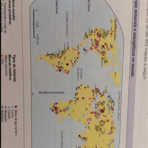 Qual O Tema Desse Mapa Brainly Br