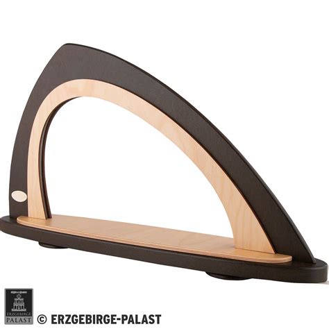 Light Arch Without Figurines Asymmetrical Brown Natural 52×29 7 Cm