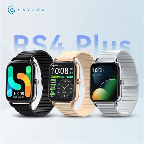 Original Haylou Rs Plus Ls Smart Watch For Men Waterproof