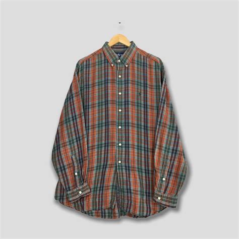 Polo Ralph Lauren Vintage Polo Ralph Lauren Plaid Checkered Flannel