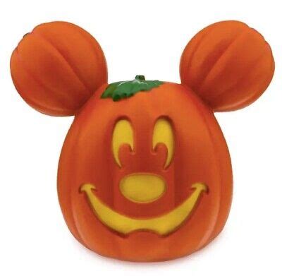 DISNEY PARKS 2022 Halloween Mickey Mouse Light Up Jack O Lantern Giant