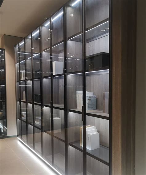 Modern Glass Wardrobe Door Wine Pantry Cabinet Door 2100mm (P21 ...