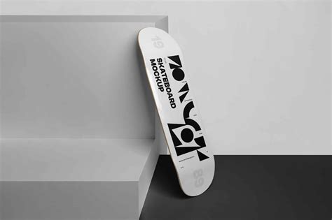 Simple Skateboard Mockup