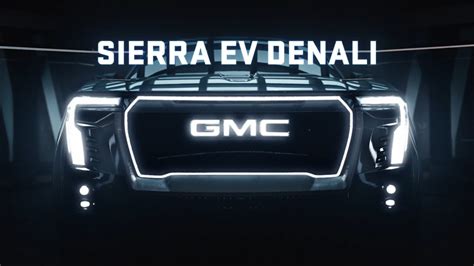 2024 GMC Sierra EV Denali Edition 1 Teased Again Will Debut October