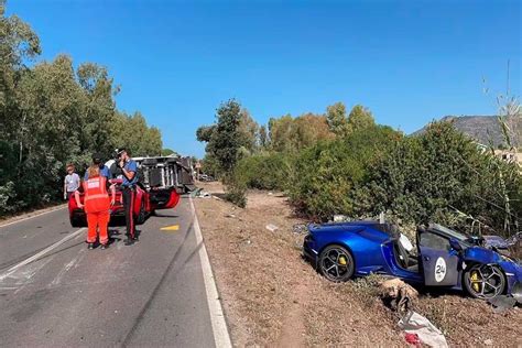 2 Muertos Tras Espectacular Choque Entre Una Ferrari Y Un Lamborghini