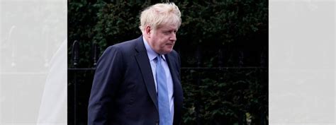 Former Uk Pm Boris Johnson Resigns From Parliament Over Partygate