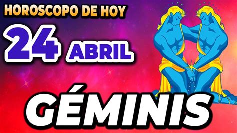 🔮 𝐄𝐬𝐜𝐮𝐜𝐡𝐚 𝐚 𝐭𝐮 𝐢𝐧𝐭𝐮𝐢𝐜𝐢ó𝐧 🙏 Géminis ♊ Horoscopo De Hoy 24 De Abril 2024🔮