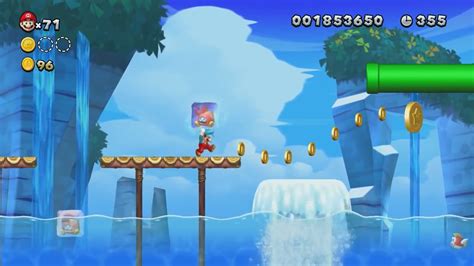 Sparkling Waters Star Coins New Super Mario Bros U Walkthrough