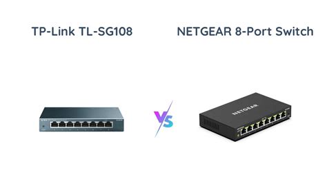 TP Link TL SG108 Vs NETGEAR GS308E Ethernet Switch Comparison YouTube