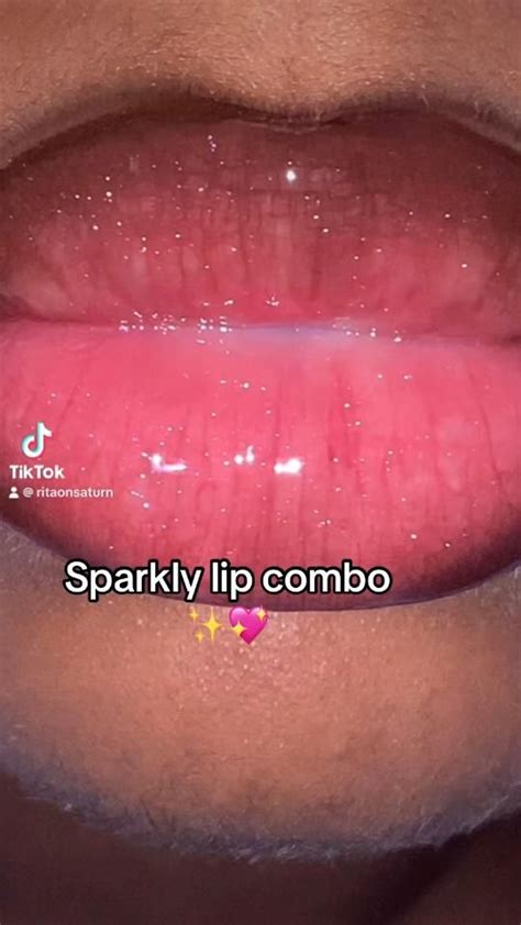 Pink Lip Combo 💓 Video Lip Makeup Tutorial Glossy Lips Makeup Dark Skin Makeup Tutorial