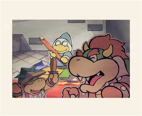 Paper Mario Bowser Jr