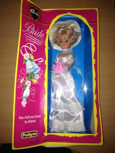 First Ever Sindy Bride Pedigree Original 1976 51 8 99 Sindy Doll