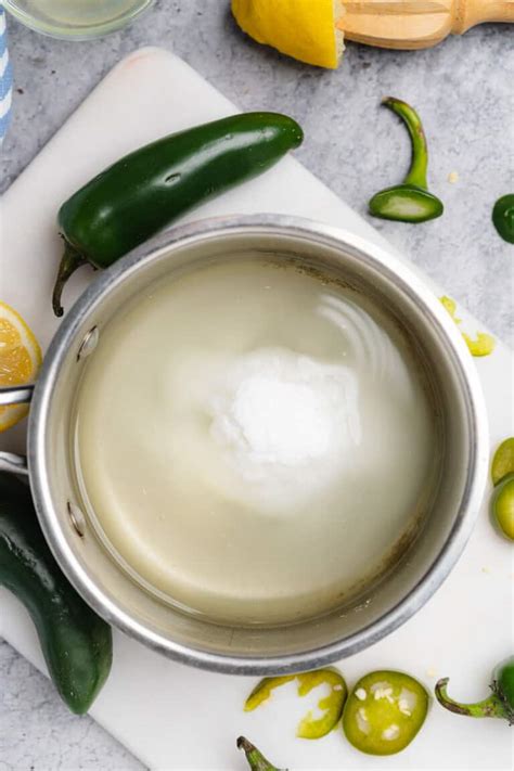 Jalapeño Simple Syrup Recipe — 4 Ingredients Only