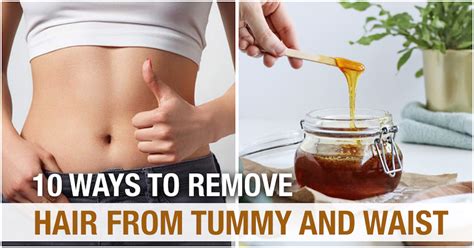 10 Ways to Get Rid of Stomach Hair | Remove Abdominal Hair