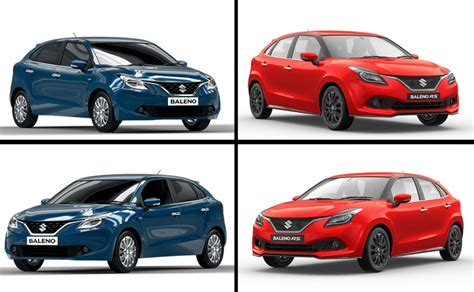 Maruti Suzuki Baleno VS Baleno RS Exterior Differences - CarandBike