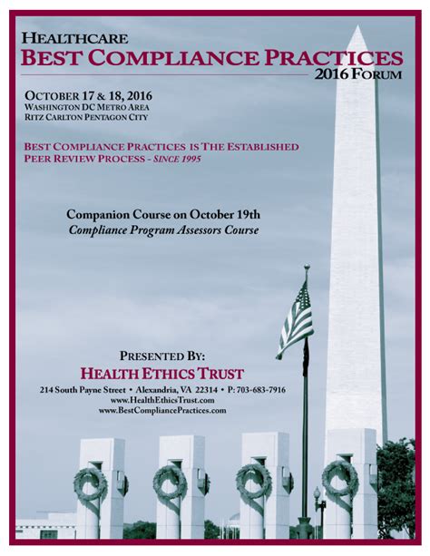 Best Practices Forum E Binder Health Ethics Trust