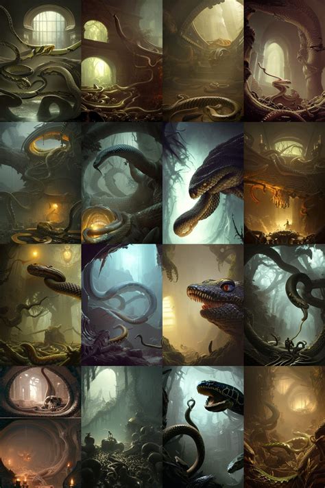 Kingdom Of Snakes Ai Generated Artwork Nightcafe Creator