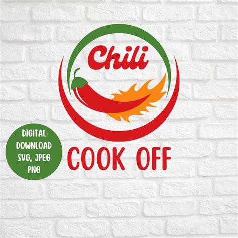 Chili Cook off SVG, Chili Cook off PNG, Digital Download, Cricut Files ...