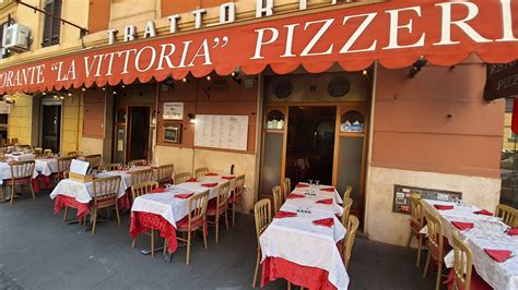 Carte Et Menus Ristorante Pizzeria La Vittoria Rome Thefork