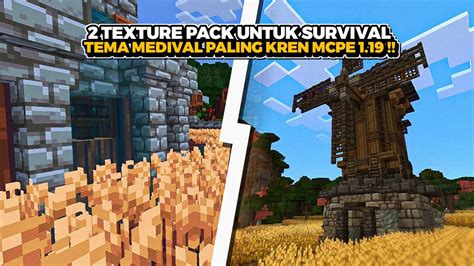 Texture Pack Kren Yang Akan Memperbagus Survival Mcpe Youtube