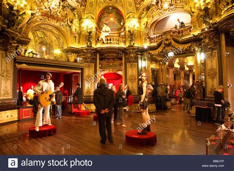 Interior Of The Waxworks Grevin Museum Paris Stock Photo Alamy