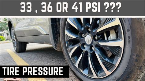 How To Know Your Cars Recommended Tire Pressure Tips Tricks