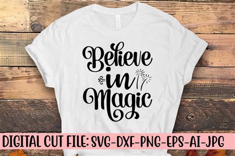 Believe In Magic Svg Cut File So Fontsy