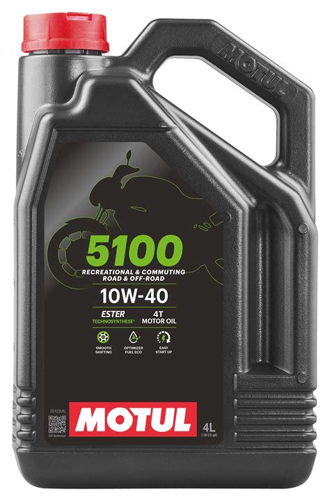 Motul Olej silnikowy 5100 4T 10W-40, 4 Litry Olej silnikowy 5100 4T 10W ...