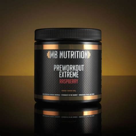 Mb Nutrition Pre Workout Extreme Raspberry ⋆ Olb Sports