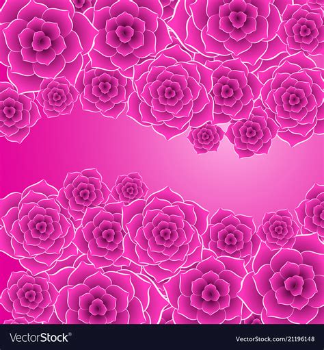 Beautiful Purple Rose Flower Background Royalty Free Vector