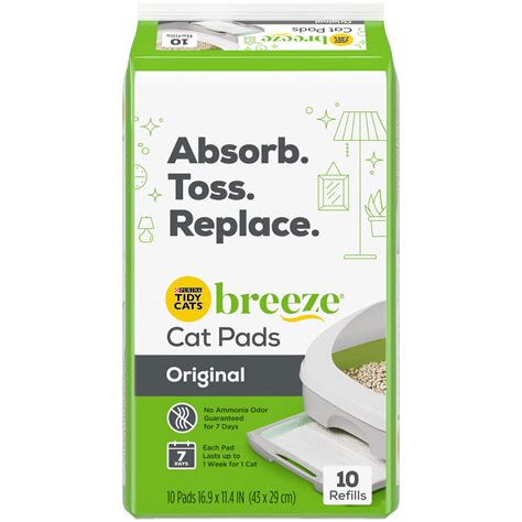 Tidy Cats Purina Tidy Cats Breeze Litter System Cat Pad Refills Ct