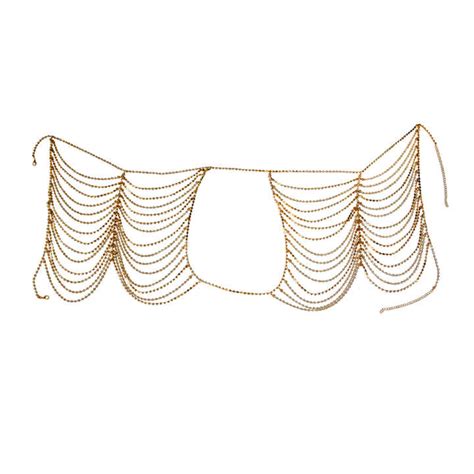 New Fine Waist Body Chain Jewelry Belly Chain Nightclub Sexy Shorts Hollow Rhinestone Bikini