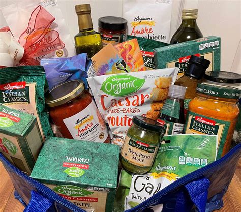 Wegmans Basket Of Italian Food Desales University Auctions