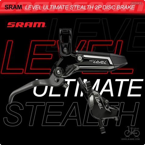 NEW SRAM LEVEL ULTIMATE STEALTH 2 PISTON DISC BRAKE Bike Set DISC Not