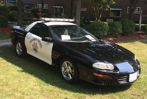 Rare Camaro Police Car Auctioned Off in Benefit - Old Cars Weekly