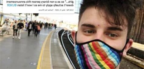 Train Firm Apologises To Non Binary Passenger For Conductors Ladies