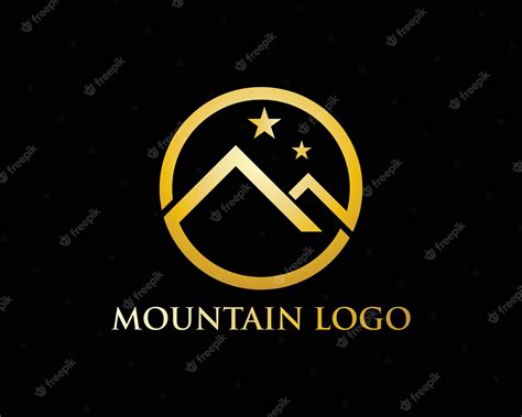 Premium Vector Mountains Logo Template