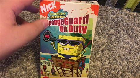 Spongebob VHS Lot