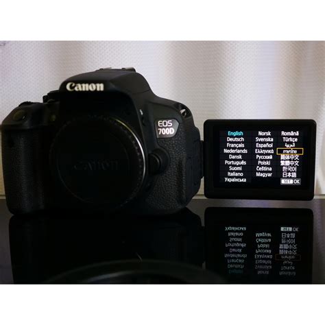 Canon EOS 700D Rebel T5i Kiss X7i ตวกลอง DSLR ถาย Full HD จอแสดงผล